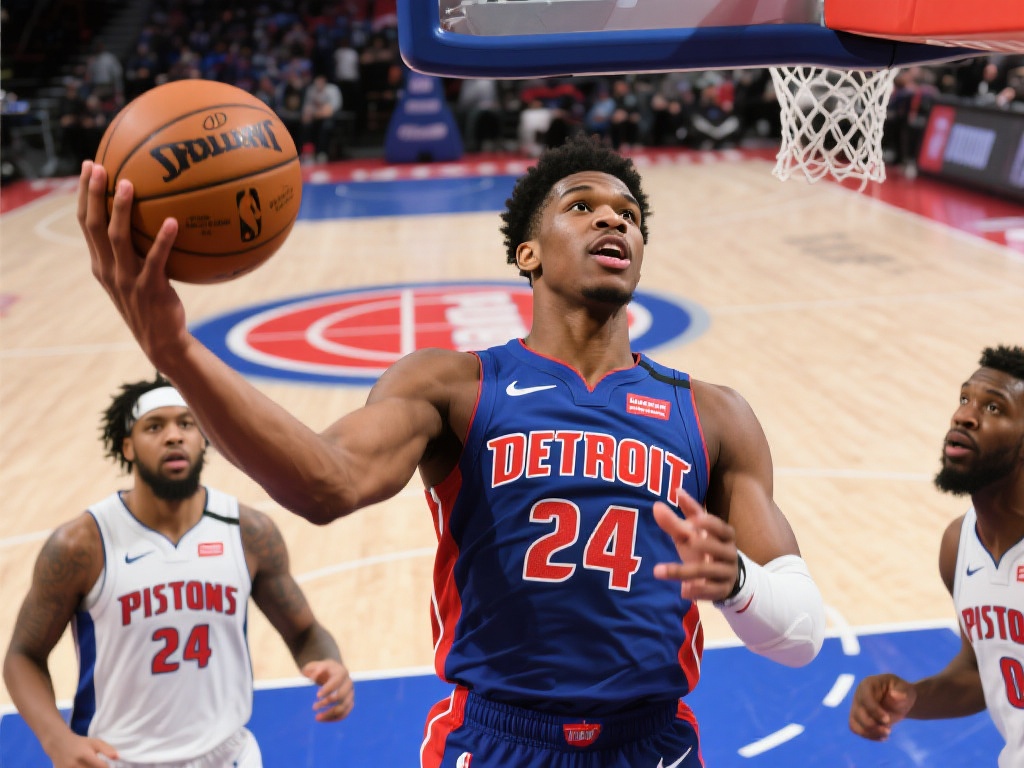 康宁汉姆砍下24分 活塞击败尼克斯